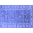 thumbnail image 1 of Ahgly Company Indoor Rectangle Oriental Blue Traditional Area Rugs, 8' x 10', 1 of 4