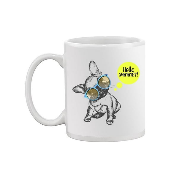 Summer French Bulldog Mug -Image by Shutterstock,