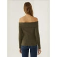 thumbnail image 4 of Off Shoulder Jersey Top, 4 of 5