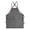 Gray, variant on DOVACKA 16oz Heavy Duty Canvas Cross Back Chef Apron for Men, Work Apron with Large Pockets for BBQ Cooking