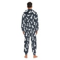 thumbnail image 7 of joogoo Chess Vintage Unisex Adults Onesies Pajamas Jumpsuits L, 7 of 7