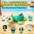 thumbnail image 3 of Baby Toys 6 to 12 Months, Baby Crawling Toys Musical Moving Toys for 0-12 Months Old Boys ＆ Girls Gift - Turtle, 3 of 6
