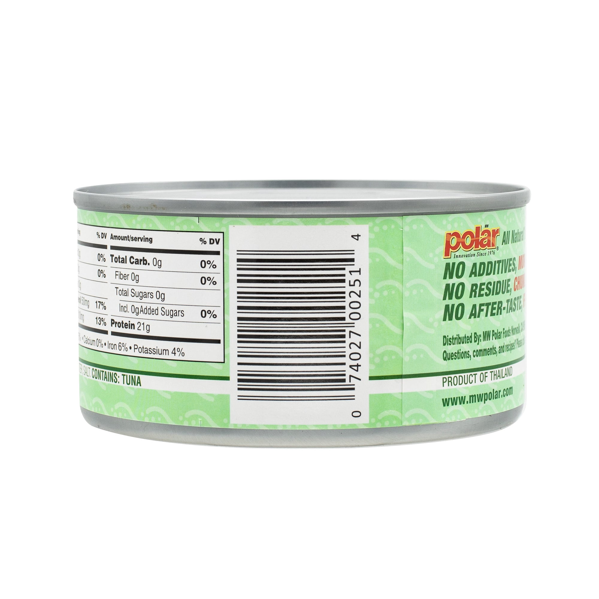 MW Polar All Natural Chunk Light Tuna 12 oz (Pack of 12)