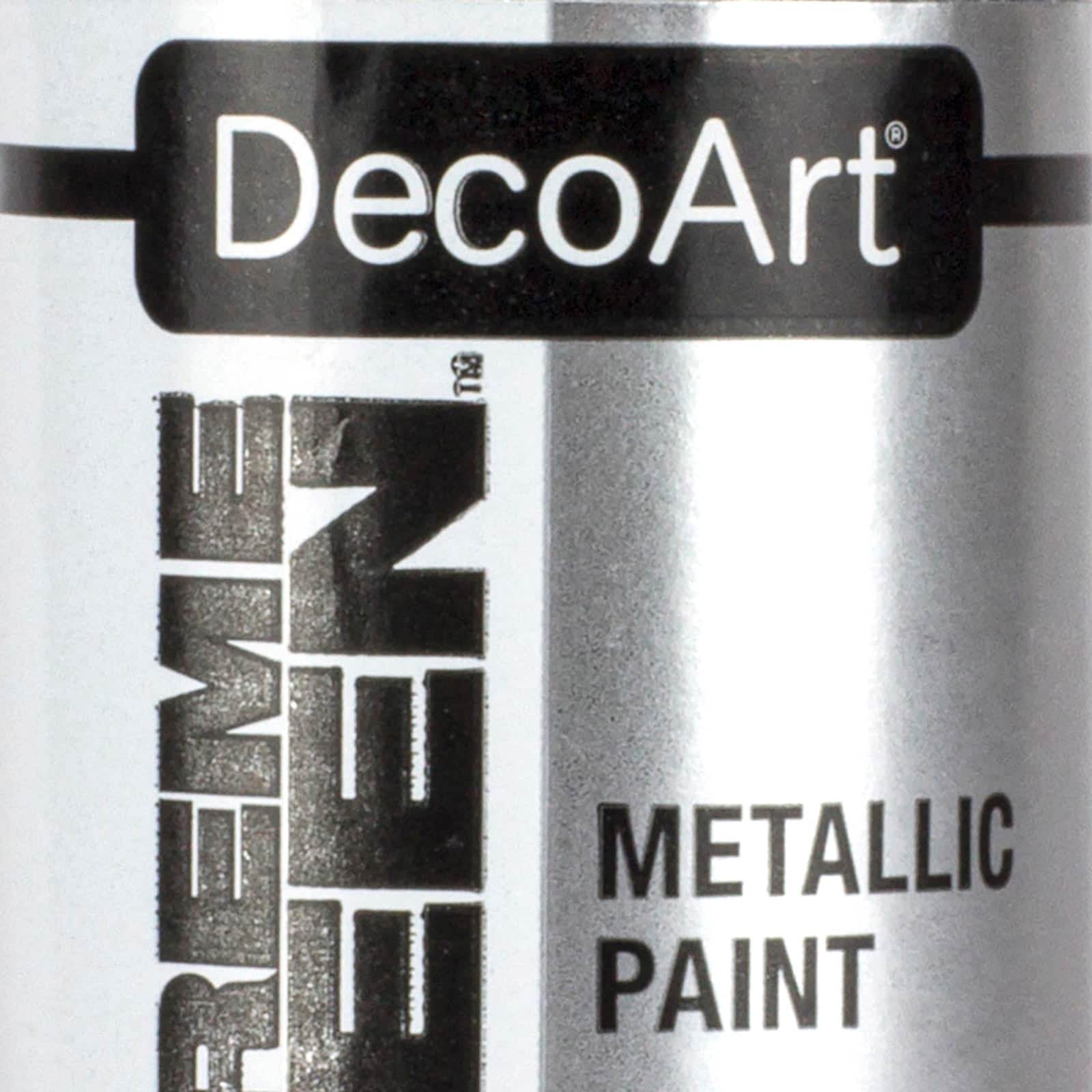DecoArt Extreme Sheen Metallic Acrylic Paint, 12 Pack