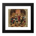 thumbnail image 2 of French School 16x15 Black Modern Framed Museum Art Print Titled - Christ Among the Doctors (16th Century), 2 of 5