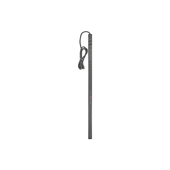 APC Basic Rack PDU Zero U - Multiprise (Montable en Rack) - AC 120 V - Entrée : NEMA L5-30 - Connecteurs de Sortie : 24 (NEMA 5-20) - Cordon de 10 Pieds - Noir - pour P/N : SMX1000C, SMX1500RM2UC, SMX1500RM2UCNC, SMX750C, SMX750CNC, SRT5KRMXLW-TW
