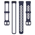 thumbnail image 5 of Tuekys Two-color Watch Strap Soft Breathable Contrast Color Replacement Watchband Compatible ForBand 7, 5 of 9
