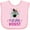 AD-Pink, variant on Inktastic Viola Future Violist Music Girls Baby Bib