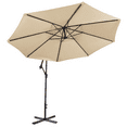 thumbnail image 2 of Renwick 10ft Offset Cantilever Patio Hanging Umbrella, Tan, 2 of 15