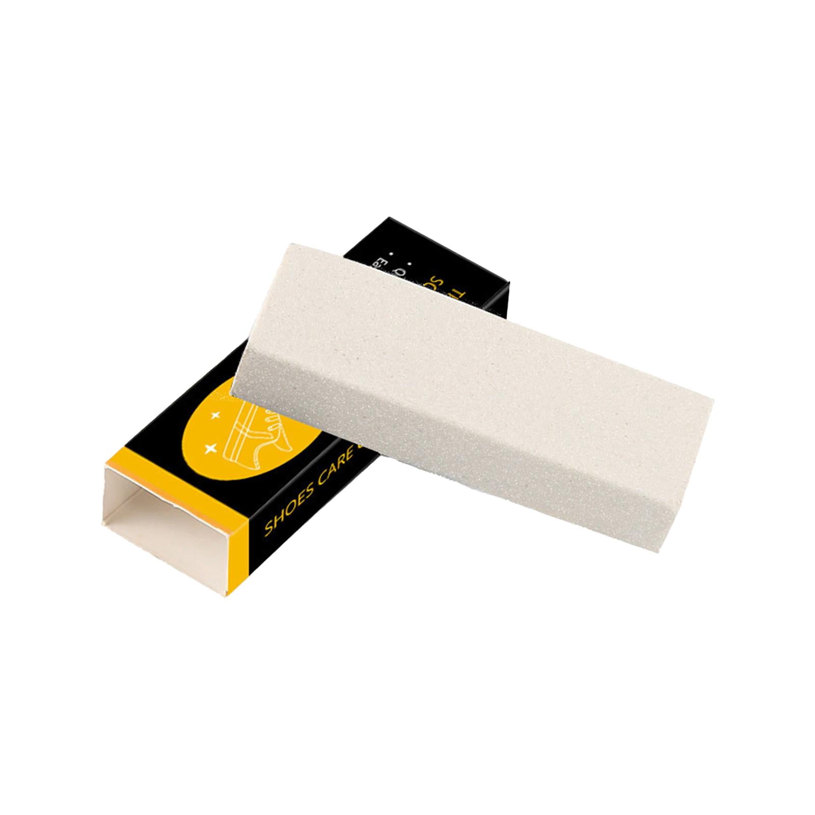 Runquan 3X Gomme pour Chaussures Bottes en Daim Cuir Mat