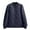 Dark Blue Jacket for Men, variant on Men's Jacket Diamond Quilted Button-Front Warm Outerwear for Daily & Casual Wear Black XL