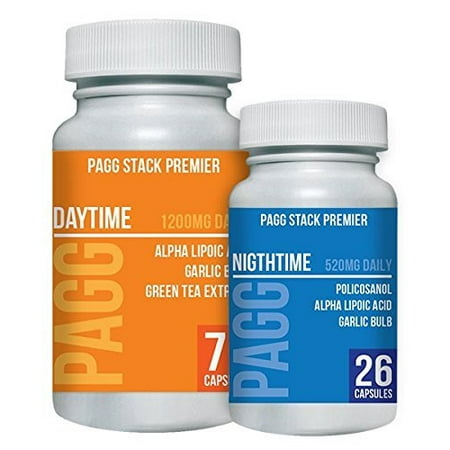 Premier PAGG Stack - Blend of 8 Potent Dietary Supplements - Builds Muscle and Aids in Weight (Best Lean Muscle Building Supplement Stack)