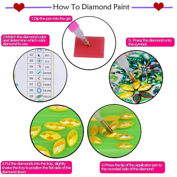 6 Pack Sunset Beach Diamond Painting Kits Ocean Diamond Painting