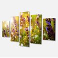 thumbnail image 2 of Beautiful Purple Wild Flowers - Large Floral Canvas Art Print, 2 of 3