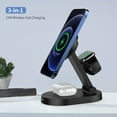 thumbnail image 4 of XGFHYJEH Charging Station, Wireless Charging Station, Charging Station for Multiple Devices, Wireless Charging, 15W 3 in 1 Charging Station, Wireless Charge, for Android, Iphone, Apple, Samsung, Ipad, 4 of 7