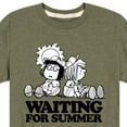 thumbnail image 3 of Peanuts - Marcie & Peppermint Patty - Waiting for Summer Dazed - Toddler & Youth Short Sleeve Graphic T-Shirt, 3 of 6
