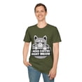 thumbnail image 5 of Funny Cat Coffee Graphic Coffee Cup Apparel and More, 5 of 8