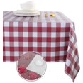 thumbnail image 1 of LAICAIW 100% Waterproof Vinyl Table Cloth, Oil-Proof Spill-Proof PVC Rectangle Tablecloth, Wipeable Plastic Table Cover for Outdoor, Picnic, Camping, 1 of 7