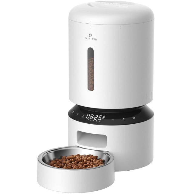 Comedero automático para mascotas PETLIBRO 5L para gatos y perros, 6 comidas al día
