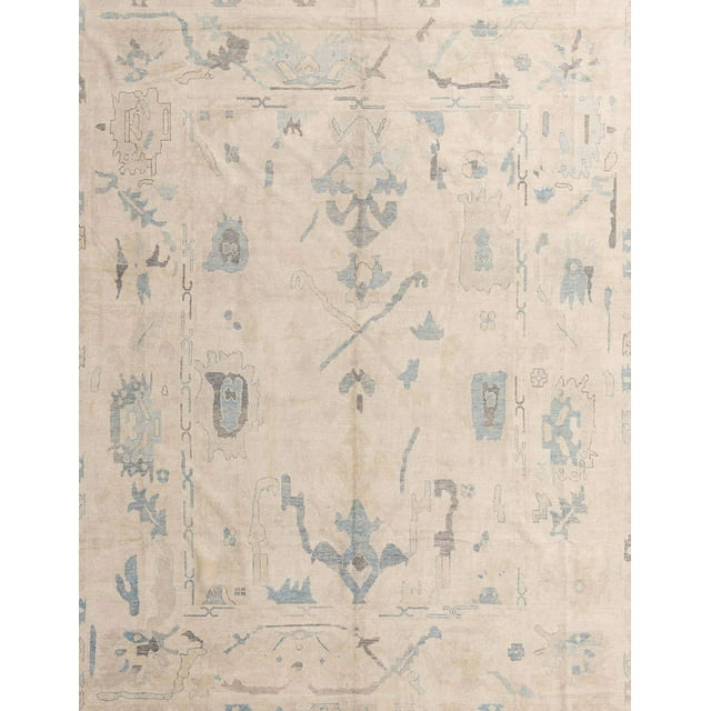 Ahgly Company Tapis d'Intérieur Lavables en Machine Rectangulaire Abstrait Brun Bronzage, 6' x 9'