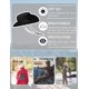 thumbnail image 5 of Sun Hats for Men Women Breathable Bucket Hat UV Protection Boonie Hat for Fishing Hiking Garden Safari Beach, 5 of 5