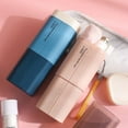 thumbnail image 4 of MesaSe Toothbrush Case Toothpaste Container Dust-Proof Sanitary Plastic Daily Use Holder Stand Dorm, 4 of 10