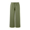 thumbnail image 4 of Women Pants Bell Bottoms Multi Colored Slim Trousers Ladies Work Leggings, 4 of 8