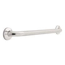 Franklin Brass 5724PSBS 24" Bath Safety Concealed Mount Grab Bar Peened Bright Stainless Finish