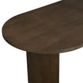 thumbnail image 4 of Christopher Knight Home Minimalist 88“ Oval Dining Table for 4-6, Walnut, 4 of 7
