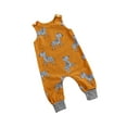 thumbnail image 2 of Infant Baby Cartoon Patterns Jumpsuit, 6 12 18 24M 3T Cute Style Sleeveless Round Neck Romper, 2 of 5