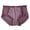 Red, variant on Women's Panties Brief Crotchless Silk Mid Waist Seamless Breathable Lace Mesh Underwear for Everyday Comfort