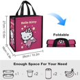thumbnail image 2 of Hello Kitty Lunch Bag, Insulated Lunch Bag for Women Men Lunch Box Container Bag Reusable Lunch Tote Bag for Office, Work, Beach, Travel, Picnic, 2 of 7
