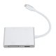 thumbnail image 4 of 4 en 1 USB C Hub tipo C a USB 3,1 HD interfaz Multimedia adaptador DVI VGA adaptador de conexión de carga multipuerto, 4 of 10