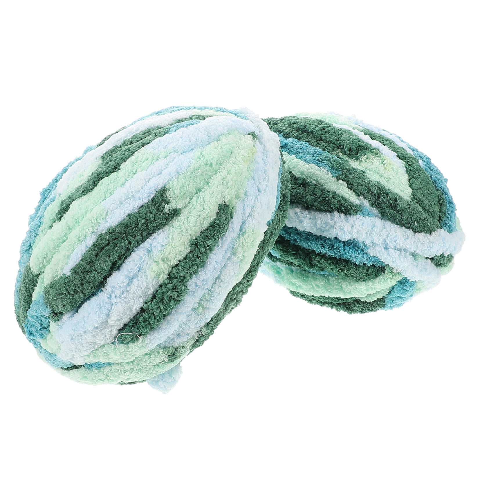 FELTECHELECTR DIY Chunky Chenille Yarn 8-Color Set for Knitting, Crochet, Crafts & Home Decor Projects