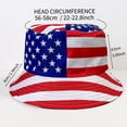 thumbnail image 3 of HNMKIU Unisex Bucket Hat Wide Brim Sun Shading Headwear Soft Comfortable Suitable For Outdoor Travel Daily Leisure Seaside Casual Sun Cap for Man Women a-Black,One Size, 3 of 4