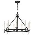 thumbnail image 2 of 47475BK Hinkley Lighting Copley - 45W 9 LED Medium Ring Chandelier-20 Inch Tall and 27.75 Inch Wide-Black Finish, 2 of 8