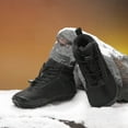 thumbnail image 5 of Quealent Toddler Snow Boots Boys Girls Little Kids Winter Shoes Cold Weather Outdoor Lightweight (Toddler/Little Kids) Black for Size 13.5, 5 of 9
