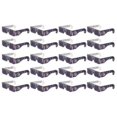 thumbnail image 1 of 20pcs Solar Eclipse Glasses Filter Harmful Light Eyes Protection Paper Frame Glasses For Solar Eclip, 1 of 4
