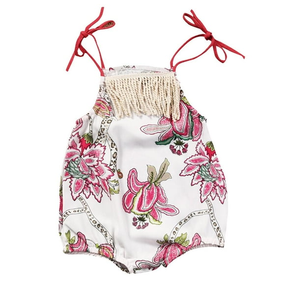 Mameluco Bebés Floral Sunsuit s 6-12 meses
