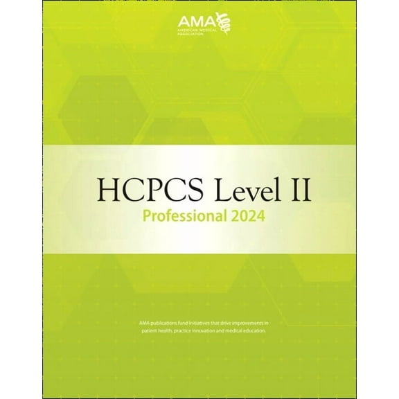HCPCS 2024 Level II Professional Edition, (Paperback)