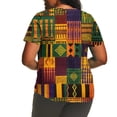 thumbnail image 3 of Simua Hauts Grande Taille pour Femmes Tunique Manches Courtes Col Rond Chemises Blouse Décontractée Douce Taille L-5TG, 3 of 5