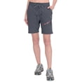 thumbnail image 6 of Women's Lightweight Zip Off Hiking Pants, Quick Dry UPF 50 with Zip Pockets for Travel Gray Size L, 6 of 8