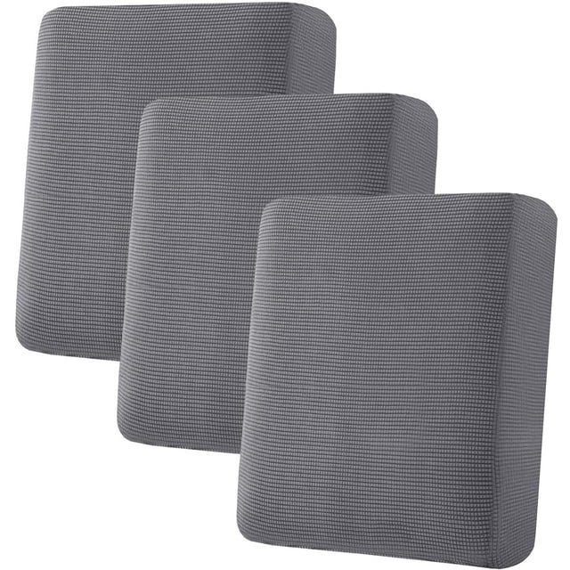 Super Stretch Stylish Cushions Covers/Furniture Cover Spandex Jacquard Small Checked Pattern Super Soft Slipcover Washable Individual