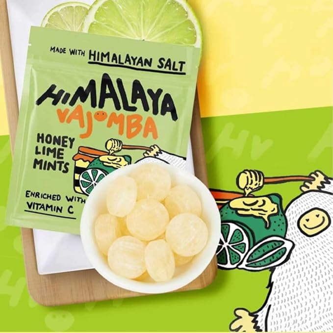バウ　Himalaya ５点セット Himalaya Vajomba Candy Honey Lime Mints Flavoured 12 Pack