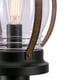 thumbnail image 3 of Westinghouse 6578800 Canyon Luz Led de Poste de Cabeza Nica para Exteriores de 19" de Alto - Negro, 3 of 5