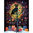 thumbnail image 3 of MasterPieces Black Cats - Hidden in the Tree 300 Piece Puzzle, 3 of 6
