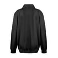thumbnail image 6 of NMMUED Mockneck Sweatshirt Women Oversized Mock Neck Sweatshirt with Pockets Baggy Sweatshirt Oversized Sweatshirt for Women Womens Pullover Sweatshirts for Women Black XXL, 6 of 6