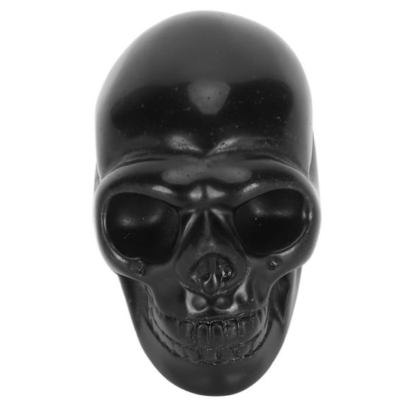 2 Inch Crystal Skull Head Hand Carved Polished Carving Skull Statue Miniature Skulls Ornaments for Meditation Relaxing Obsidian