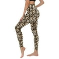 thumbnail image 2 of Zszcpp Leggings For Women Tummy Control Trendy Refreshing Leopard Printing Thin Tight Butt Lifting Recreation Cool Pants Trousers, 2 of 6