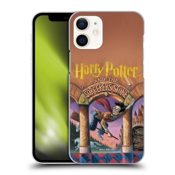 Head Case Designs Officially Licensed Harry Potter Literary Covers Sorcerer's Stone Hard Back Case Compatible with Apple iPhone 12 Mini
